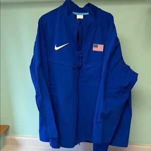 Men’s Nike USA royal blue windbreaker suit